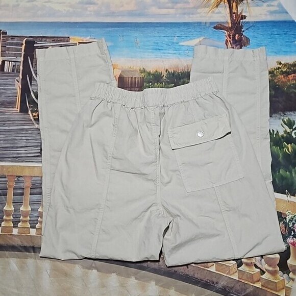 AMO Anthropologie Beige Cream High Waist Pants Size Small New - Picture 6 of 6